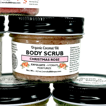 Sugar Scrub - Christmas Rose (Chamomile Rose)